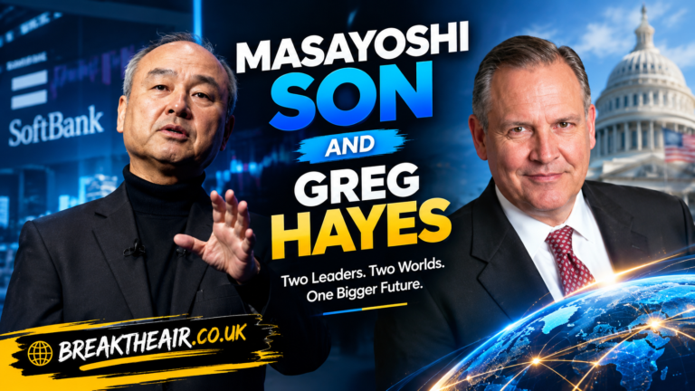 Masayoshi Son and Greg Hayes: Who They Are and Why They Are Mentioned Together Masayoshi Son and Greg Hayes